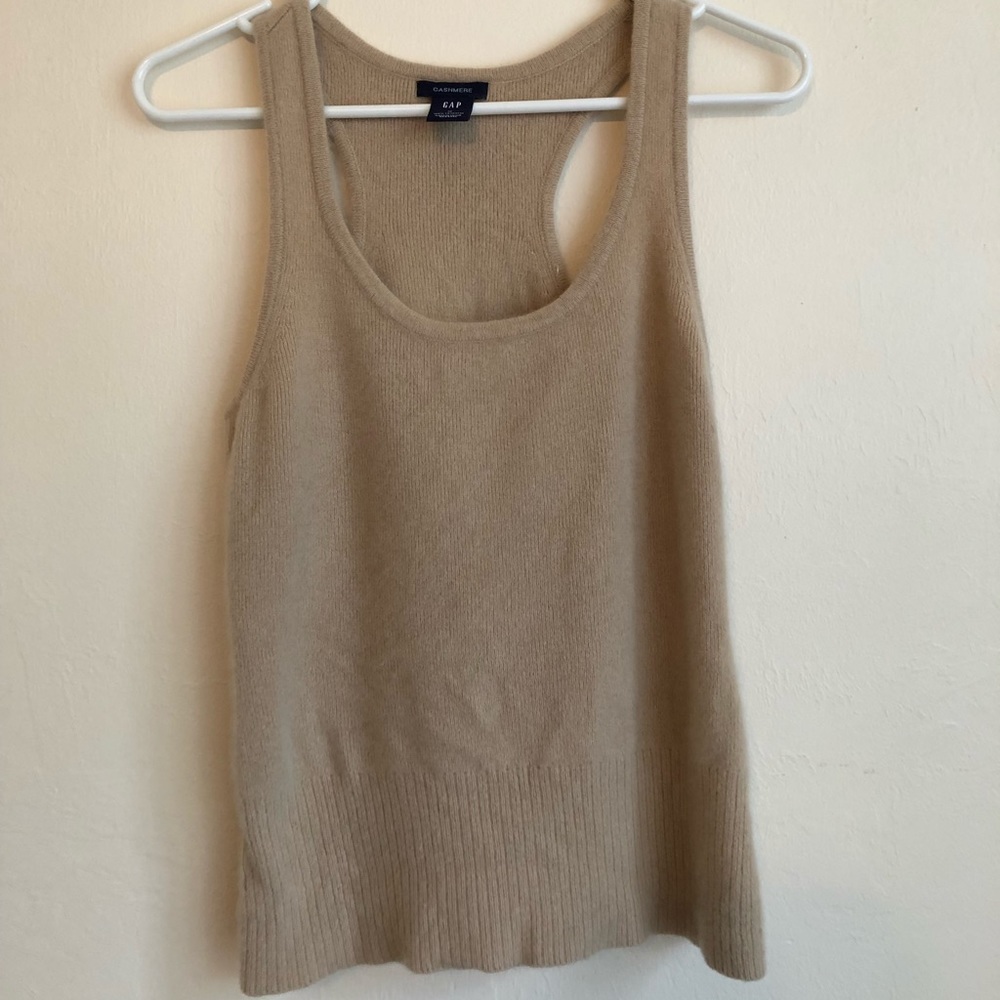 Gap cashmere tank top